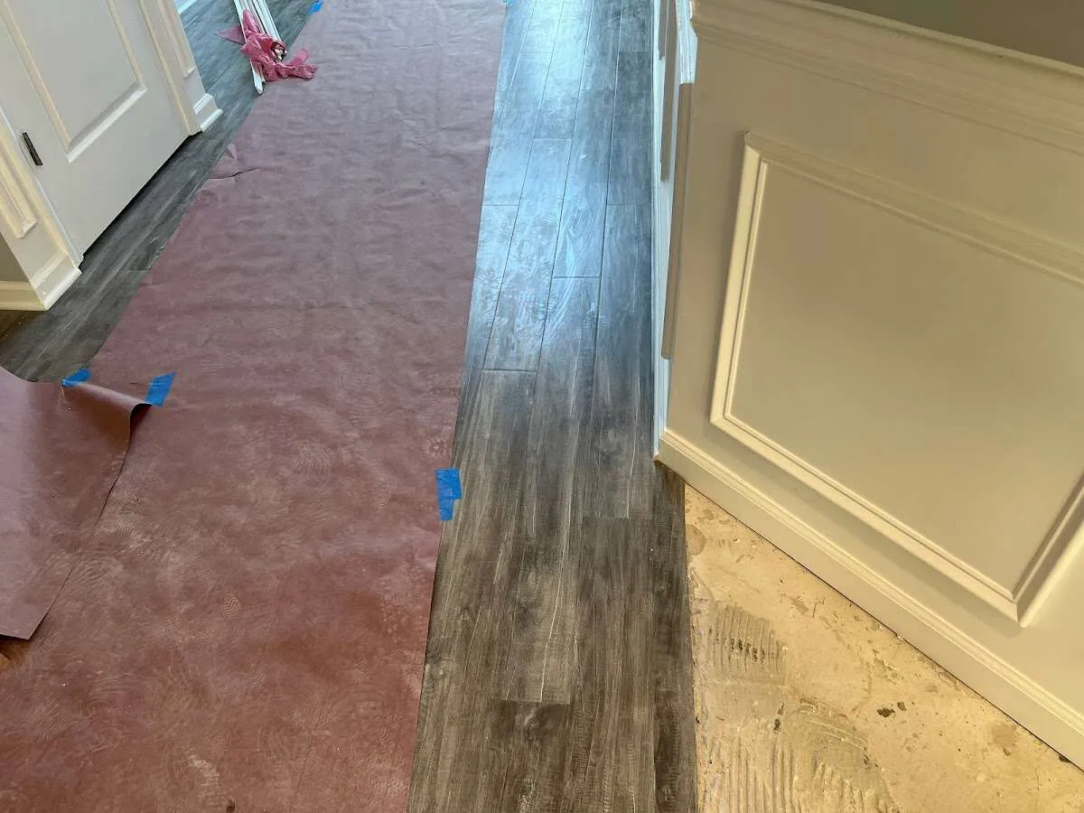 Completed marble shower restoration in Harrison